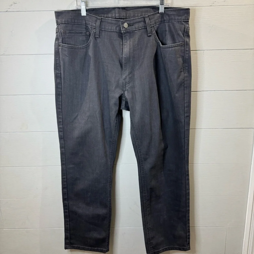Levi's | Mens Dark Gray Straight Leg Jeans Size 38 x 30